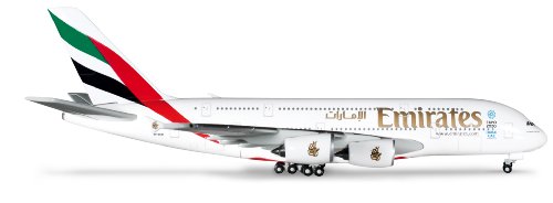 4013150342414 - DARON HERPA EMIRATES A380-800 REG#A6-EEB EXPO 2020 MODEL KIT (1/500 SCALE)