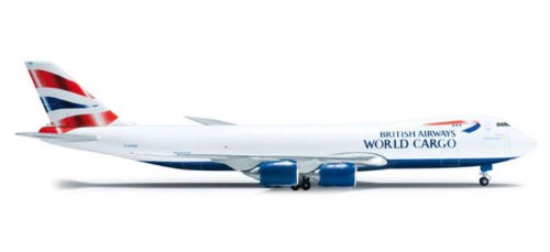4013150523165 - DARON HERPA BRITISH AIRWAYS WORLD CARGO 747-8F MODEL KIT (1/500 SCALE)