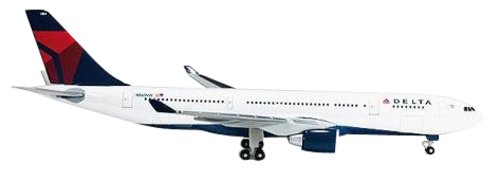 4013150524254 - DARON HERPA DELTA A330-200 REG#N861NW DIECAST AIRCRAFT, 1:500 SCALE