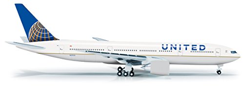 4013150526159 - DARON HERPA UNITED 777-200 POST CO MERGER LIVERY DIECAST AIRCRAFT, 1:500 SCALE