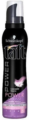 4015000548106 - SCHWARZKOPF TAFT POWER CASHMERE TOUCH MOUSSE 48HR HOLD 150 ML