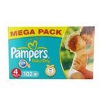 4015400495161 - 102X PAMPERS BABY DRY MEGA T4