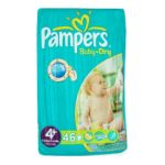 4015400498803 - 46X T4+ BABY DRY GEANT PAMPERS