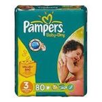 4015400501572 - 80X PAMPERS BABY DRY VALUE T3