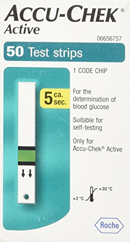 4015630057924 - ACTIVE DIABETIC TEST STRIPS - BOX OF 50