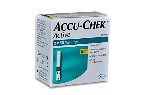 4015630065288 - ACCU-CHEK ACTIVE 100 TEST STRIPS WITH 1 CODE CHIP