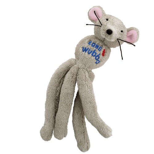 4016739466273 - KONG CAT WUBBA MOUSE, CAT TOY (COLORS VARY)