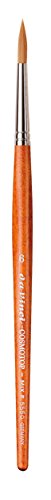 4017505116828 - DA VINCI WATERCOLOR SERIES 5550 COSMOTOP MIX F PAINT BRUSH, ROUND SYNTHETIC/NATURAL MIX, SIZE 6