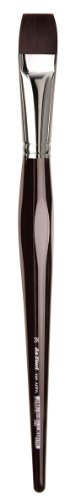 4017505141721 - DA VINCI OIL & ACRYLIC SERIES 7385 TOP ACRYL PAINT BRUSH, BRIGHT RED/BROWN SYNTHETIC WITH LONG ERGONOMIC HANDLE, SIZE 20