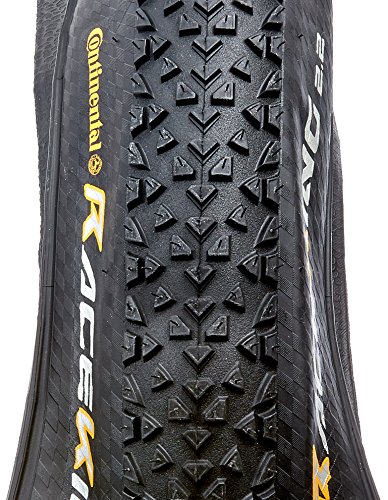 4019238573510 - CONTINENTAL RACE KING FOLD PROTECTION BIKE TIRE, BLACK, 29-INCH X 2.2