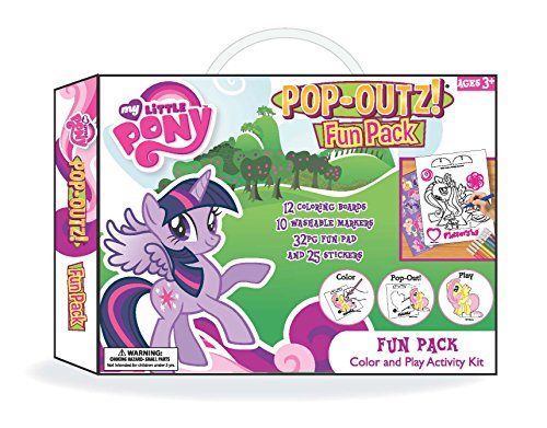 0040232063404 - HASBRO MY LITTLE PONY FUN PACK, 11 BY 1 1/2 BY 8-INCH