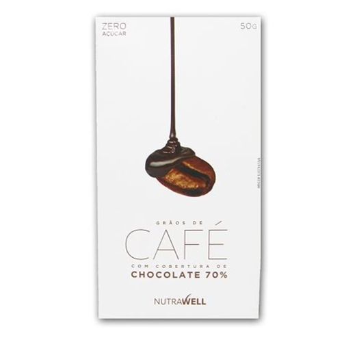 0040232798276 - DRAGEADO DE CAFE CHOCOLATE 70% 50G NUTRAWEEL
