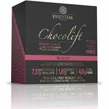 0040232916823 - CHOCOLIFT BOX BE ALIVE CHOC PROTEICO C WHEY BRAZIL NUTS 40G ESSENTIAL NUTRITION