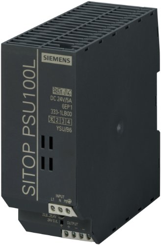 4025515152989 - SIEMENS SITOP LITE 24 VOLT DIRECT CURRENT, 5 AMP SINGLE PHASE POWER SUPPLY