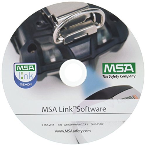4032792210653 - MSA 10088099 LINK SOFTWARE CD-ROM FOR USE WITH ALTAIR 4/4X MULTI-GAS DETECTOR