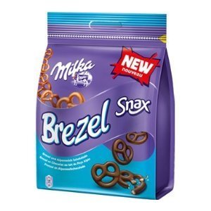 4040600298670 - MILKA BREZEL SNAX, NEW, 6 PACKAGES WITH EACH 118 GRAMS