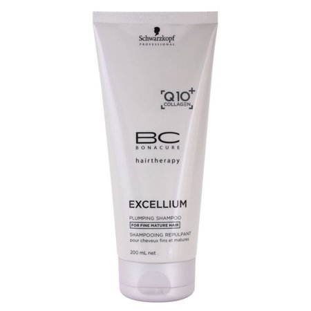 4045787323450 - SCHWARZKOPF PROFESSIONAL BC BONACURE EXCELLIUM PLUMPING VOLUME SHAMPOO FOR FINE, COLORED HAIR (EXCLUSIVE AGE-DEFYING FORMULA COMBINING Q10 AND COLLAGEN) 6.7 OZ