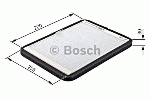 4047023215079 - BOSCH ACTIVATED CARBON CABIN AIR FILTER FITS CITROEN XSARA PICASSO 1999- 6447 LN