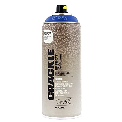 4048500418440 - MONTANA CANS CRACKLE EFFECT SPRAY PAINT 11 OZ (400ML) GENTIAN BLUE - 1 CAN