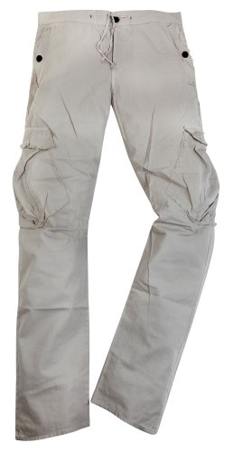 4050649107994 - E-PLAY BY REPLAY PANTS LEISURE TROUSERS CREAM GR. 33, SIZE:W33
