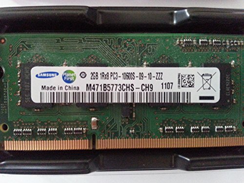 4051154097756 - SAMSUNG 2GB DDR3 MEMORY SO-DIMM 204PIN 1RX8 PC3-10600S 1333MHZ M471B5773CHS-CH9
