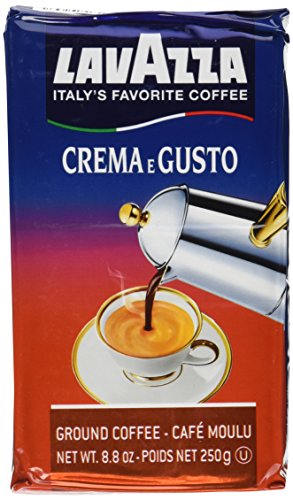4051379078080 - LAVAZZA CREMA E GUSTO GROUND COFFEE, ITALIAN ESPRESSO, 8.8-OUNCE BRICK