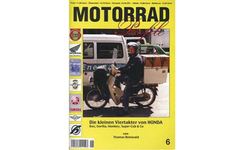 4052176045732 - BOOK MOTORCYCLES-PROFILES 6: SMALL FOUR-STROKE FROM HONDA , 0, MODEL CAR, PAPERBACK, UNITEC-MEDIENVERTRIEB 1:0