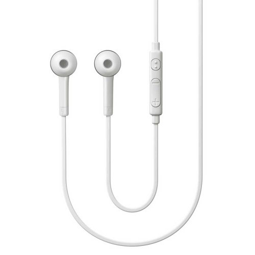 4052905725461 - SAMSUNG OEM 3.5MM TANGLE FREE STEREO HEADSET WITH MICROPHONE - NON-RETAIL PACKAGING - WHITE