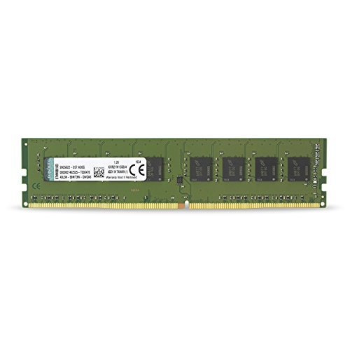 4053162867826 - KINGSTON TECHNOLOGY VALUERAM 4GB 2133MHZ DDR4 SERVER MEMORY (KVR21N15S8/4)