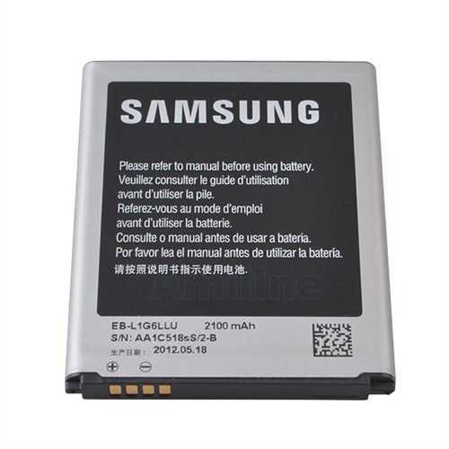 4053685071496 - SAMSUNG SAMSUNG GALAXY S3 REPLACEMENT BATTERY (2100 MAH) FOR AT&T, SPRINT & T-MOBILE MODELS - BATTERY - NON-RETAIL PACKAGING - SILVER