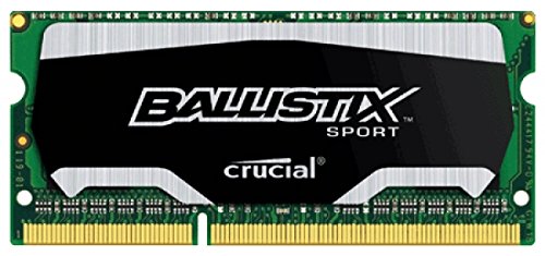 4054318766925 - CRUCIAL BALLISTIX SPORT 4GB SINGLE DDR3 1600 MT/S (PC3-12800) SODIMM 204-PIN MEMORY BLS4G3N169ES4J