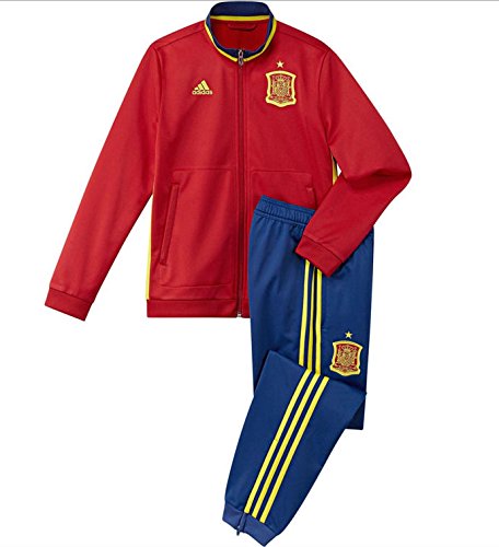 4055344007686 - 2016-2017 SPAIN ADIDAS PES TRACKSUIT (RED)