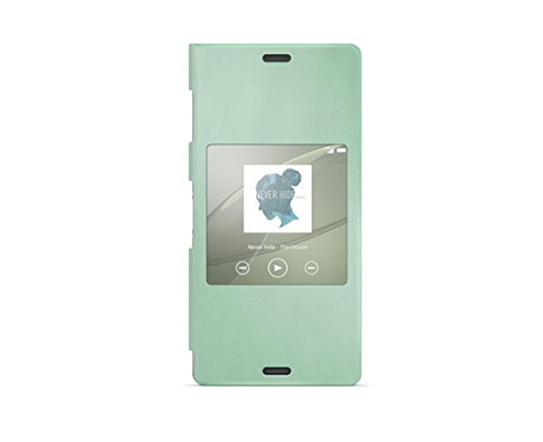 4056203025537 - SONY SCR24 STYLE UP COVER FOR XPERIA Z3 - GREEN
