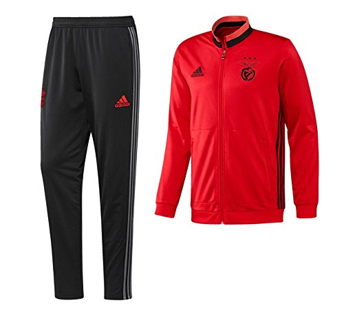 4056566645175 - 2016-2017 BENFICA ADIDAS PES TRACKSUIT (RED)
