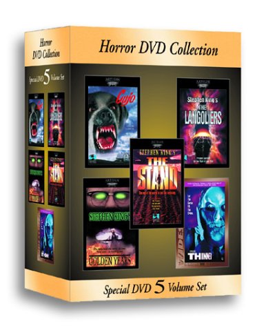 4056572605934 - STEPHEN KING HORROR DVD COLLECTION (CUJO/GOLDEN YEARS/THE LANGOLIERS/THE STAND/THINNER)