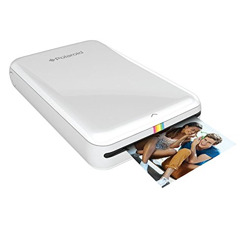 4056572648757 - POLAROID ZIP MOBILE PRINTER W/ZINK ZERO INK PRINTING TECHNOLOGY - COMPATIBLE W/IOS & ANDROID DEVICES - WHITE