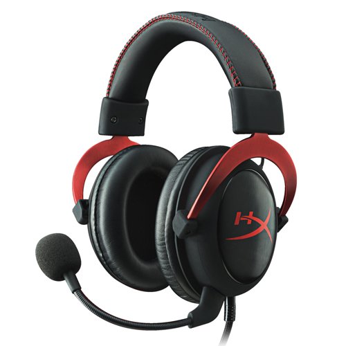 4056572668335 - HYPERX CLOUD II GAMING HEADSET FOR PC & PS4 - RED (KHX-HSCP-RD)