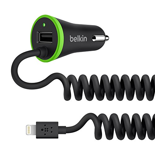 4056572718931 - BELKIN BOOST UP UNIVERSAL LIGHTNING CAR CHARGER WITH CHARGESYNC CABLE AND USB PASSTHROUGH (4 FEET)