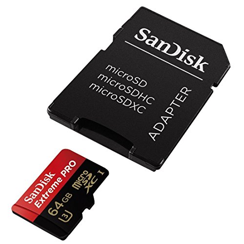 4056572752775 - SANDISK EXTREME PRO 64GB UHS-I/U3 MICRO SDXC MEMORY CARD SPEEDS UP TO 95MB/S