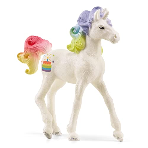 4059433506944 - SCHLEICH BAYALA COLLECTIBLE UNICORN TOY ANIMAL FOR GIRLS AND BOYS AGES 5+, RAINBOW CAKE