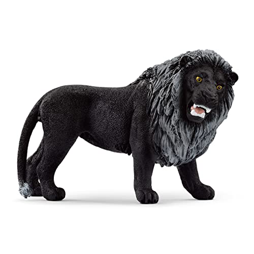 4059433622736 - SCHLEICH WILD LIFE WILD ANIMAL TOY FIGURINE FOR BOYS AN GIRLS AGES 3+, SHADOW LION, ROARING (SPECIAL EDITION)