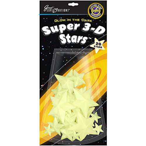 0040595194777 - UNIVERSITY GAMES SUPER 3D STARS, 20-PACK
