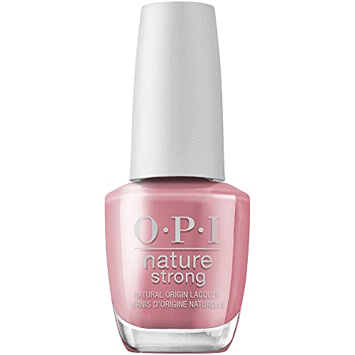 4064665019728 - OPI NATURE STRONG LACQUER, FOR WHAT IT’S EARTH, PINK NAIL POLISH, NATURAL ORIGIN, VEGAN, CRUELTY-FREE, 0.5 FL OZ, 0.5 FL. OZ.