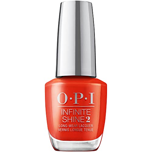 4064665099614 - OPI INFINITE SHINE 2 LONGWEAR LACQUER, RUST & RELAXATION, RED LONG-LASTING NAIL POLISH, FALL WONDERS COLLECTION, 0.5 FL OZ