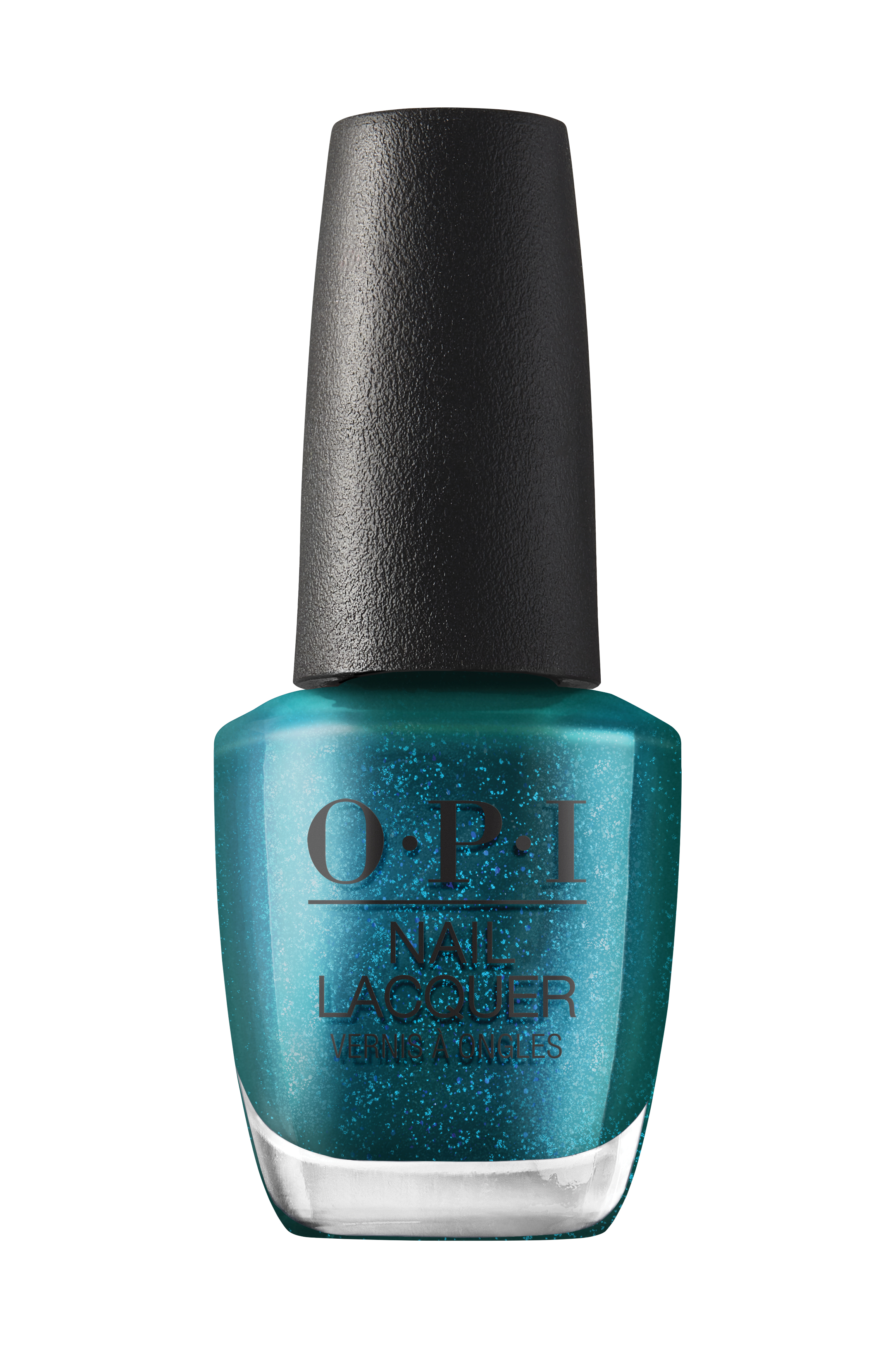 4064665105216 - OPI NAIL LACQUER, OPAQUE SHIMMER FINISH BLUE NAIL POLISH, UP TO 7 DAYS OF WEAR, CHIP RESISTANT & FAST DRYING, HOLIDAY 2023 COLLECTION, TERRIBLY NICE, LETS SCROOGE, 0.5 FL OZ