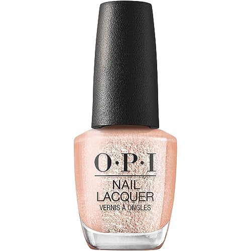 4064665105254 - OPI NAIL LACQUER, OPAQUE SHIMMER FINISH NEUTRAL NAIL POLISH, UP TO 7 DAYS OF WEAR, CHIP RESISTANT & FAST DRYING, HOLIDAY 2023 COLLECTION, TERRIBLY NICE, SALTY SWEET NOTHINGS, 0.5 FL OZ