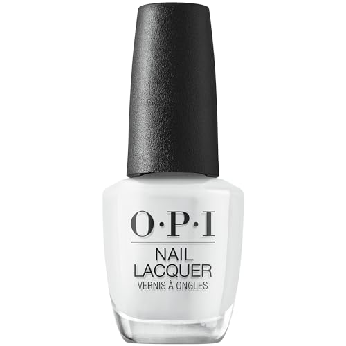 4064665106657 - OPI NAIL LACQUER, COOL CRÈME & BRIGHT OPAQUE FINISH WHITE NAIL POLISH, UP TO 7 DAYS OF WEAR, CHIP RESISTANT & FAST DRYING, SUMMER 24, MY ME ERA COLLECTION, AS REAL AS IT GETS, 0.5 FL OZ