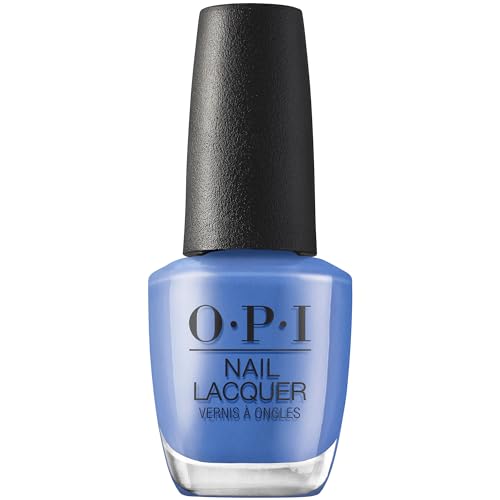 4064665106725 - OPI NAIL LACQUER, COOL CRÈME & BRIGHT OPAQUE FINISH BLUE NAIL POLISH, UP TO 7 DAYS OF WEAR, CHIP RESISTANT & FAST DRYING, SUMMER 24, MY ME ERA COLLECTION, DREAM COME BLUE, 0.5 FL OZ