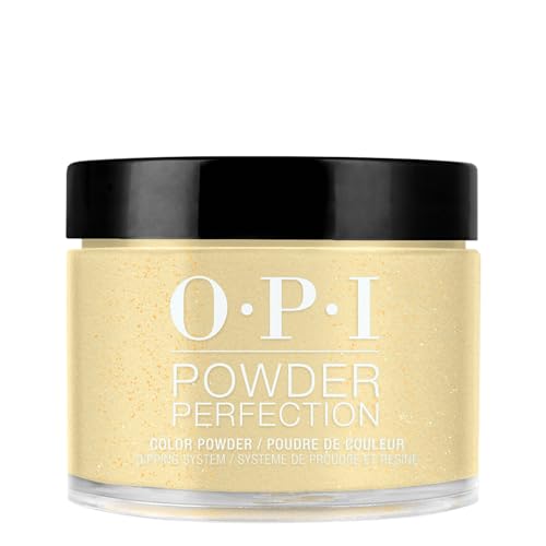 4064665115345 - OPI POWDER PERFECTION YELLOW DIPPING POWDER, OVER 2 WEEKS OF WEAR, GEL-LIKE HIGH SHINE, SPRING 24, OPI YOUR WAY COLLECTION, BUTTAFLY, 1.5 OZ