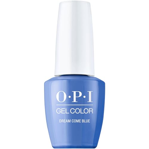 4064665115871 - OPI GELCOLOR, COOL CRÈME & BRIGHT OPAQUE FINISH BLUE NAIL POLISH, UP TO 3 WEEKS OF WEAR, SMUDGE PROOF, CURES IN 30 SECONDS, SUMMER 24, MY ME ERA COLLECTION, DREAM COME BLUE, 0.5 FL OZ